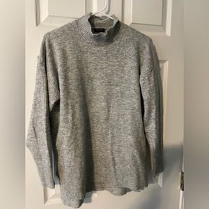 Ann Taylor gray high neck sweater